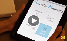 Students develop iPad app for cerebral palsy patients